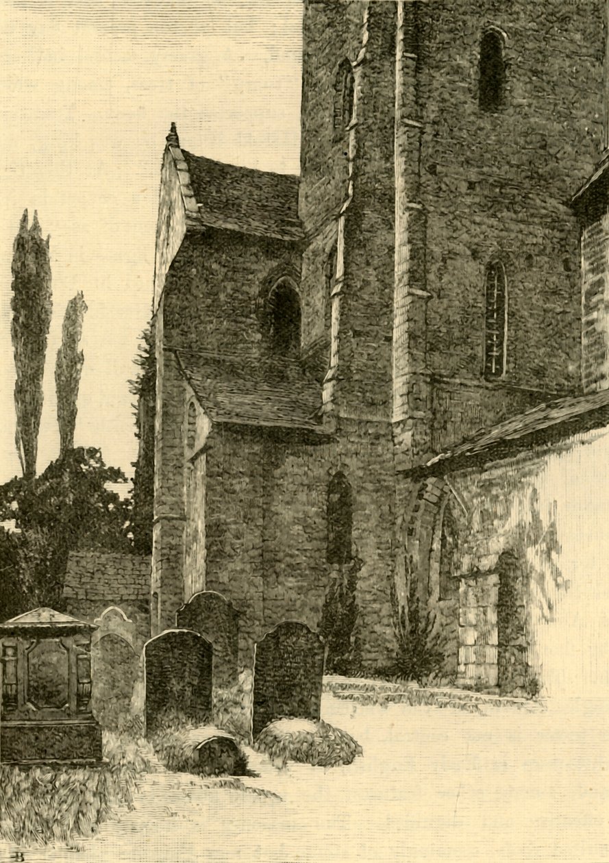 Abbey Dore Church - Exteriér, 1898. od Unbekannt