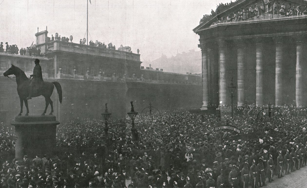 Nastoupení krále Jiřího V., 1910. od Unbekannt