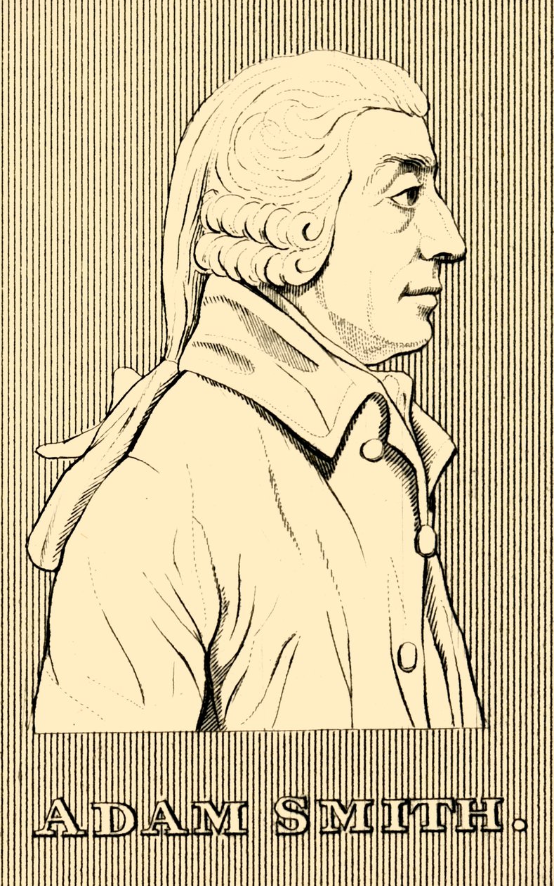 Adam Smith, 1723-1790, 1830. od Unbekannt
