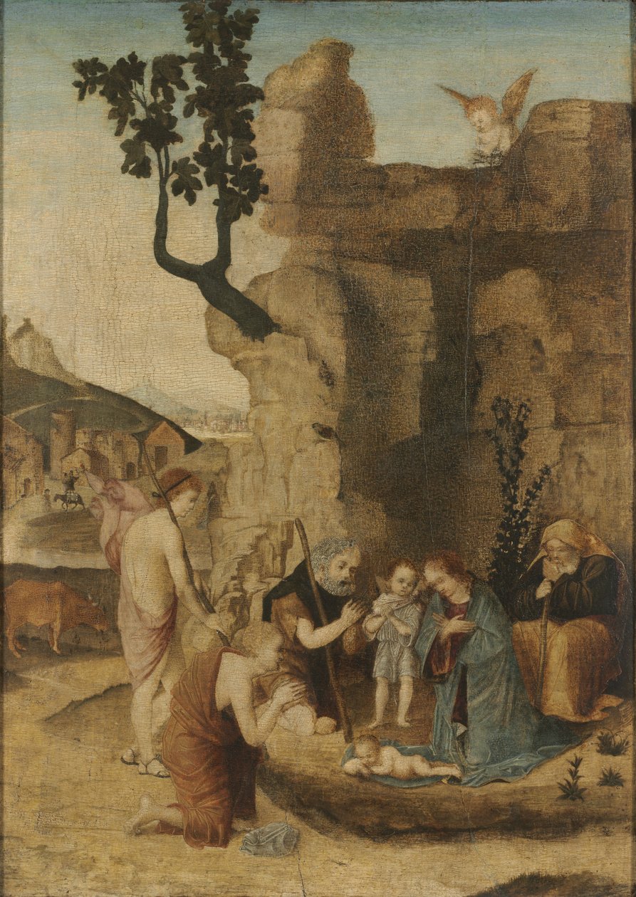 Klanění pastýřů, c. 1500. od Unbekannt