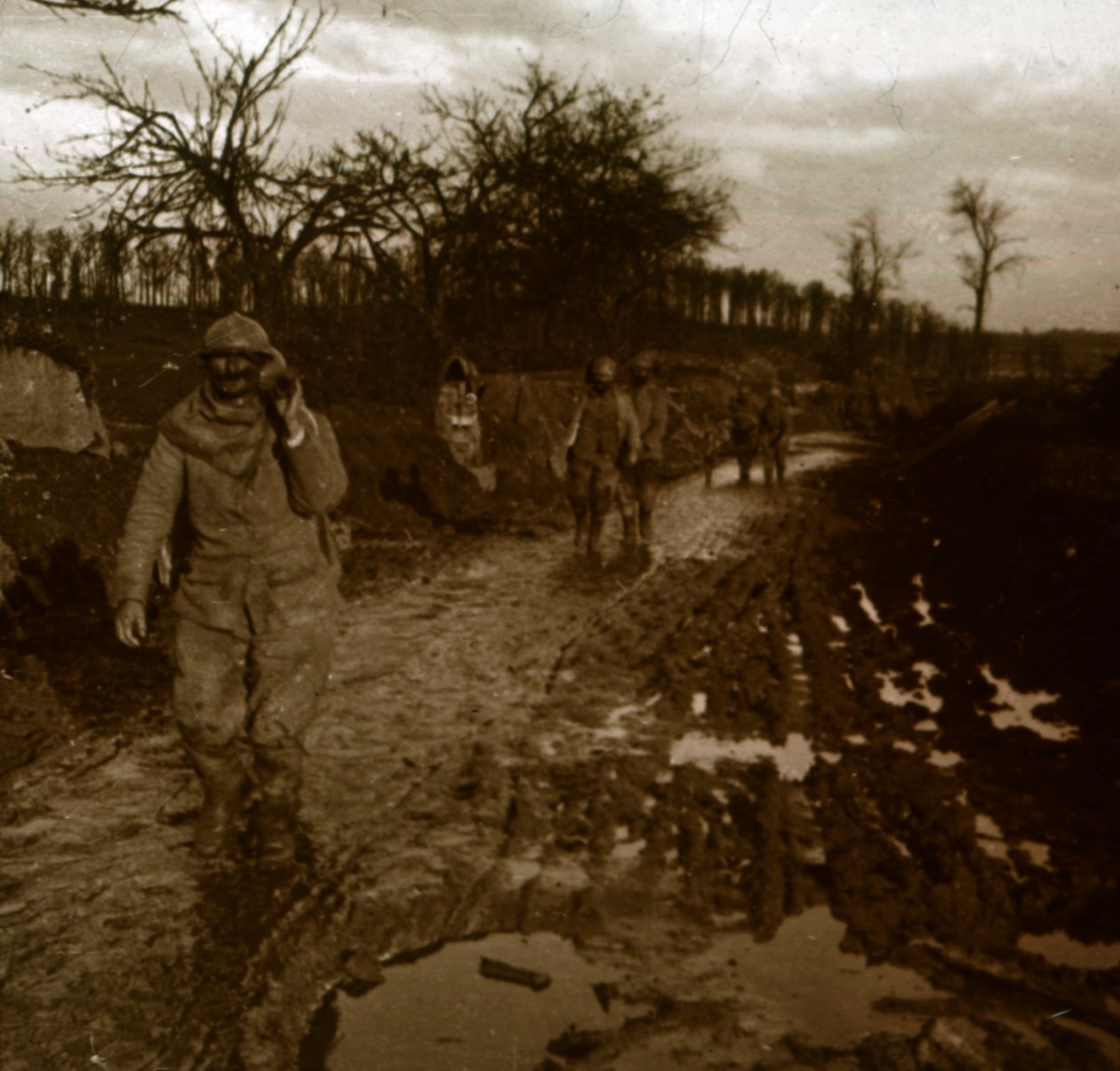 Advance, Kemmel, Flandry, Belgie, c1914-c1918 od Unbekannt
