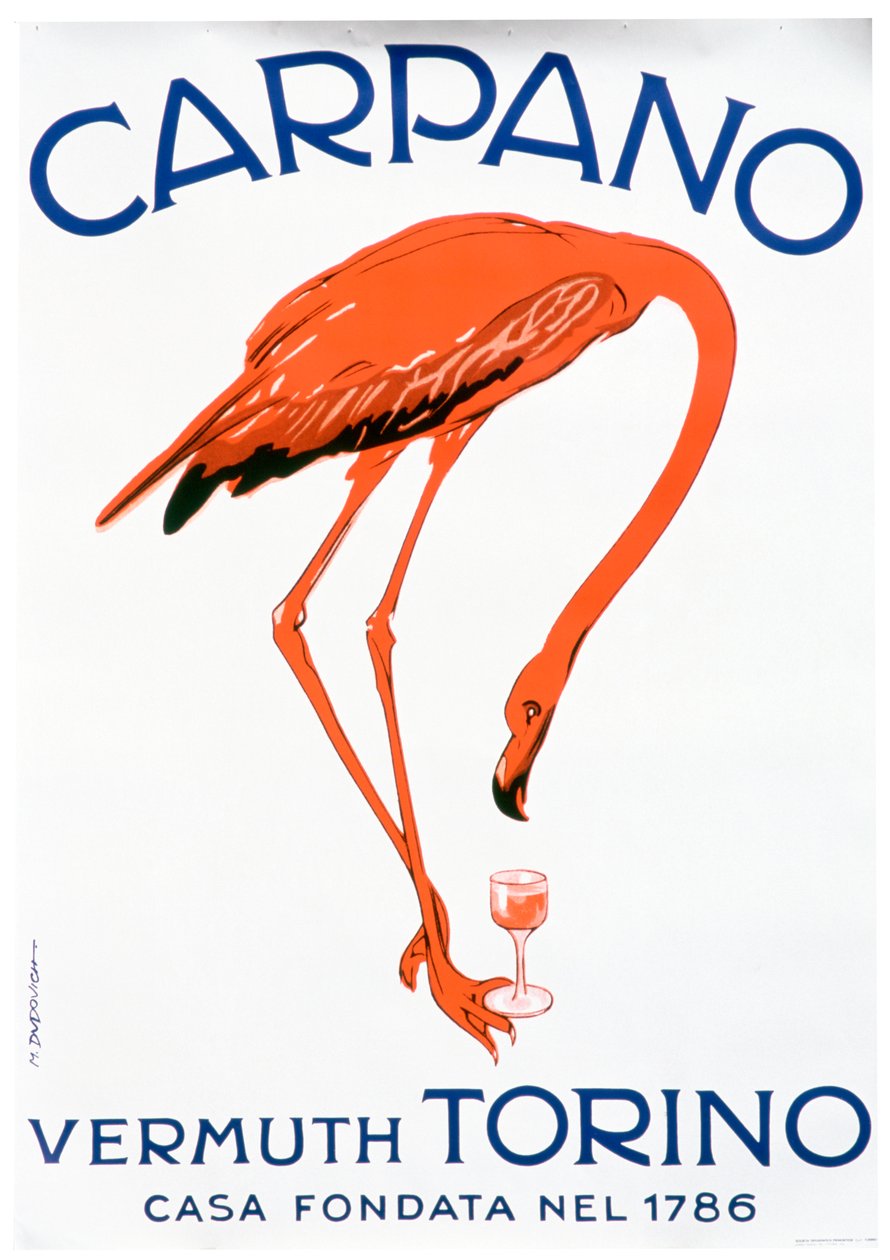 Reklama na Carpano Vermut od Unbekannt
