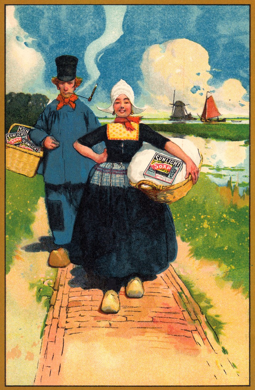 Reklama na Sunlight Soap, c1900s od Unbekannt