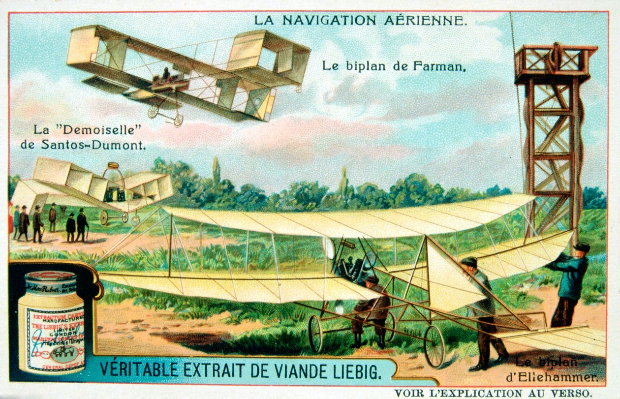 Letecká navigace, c1910 od Unbekannt