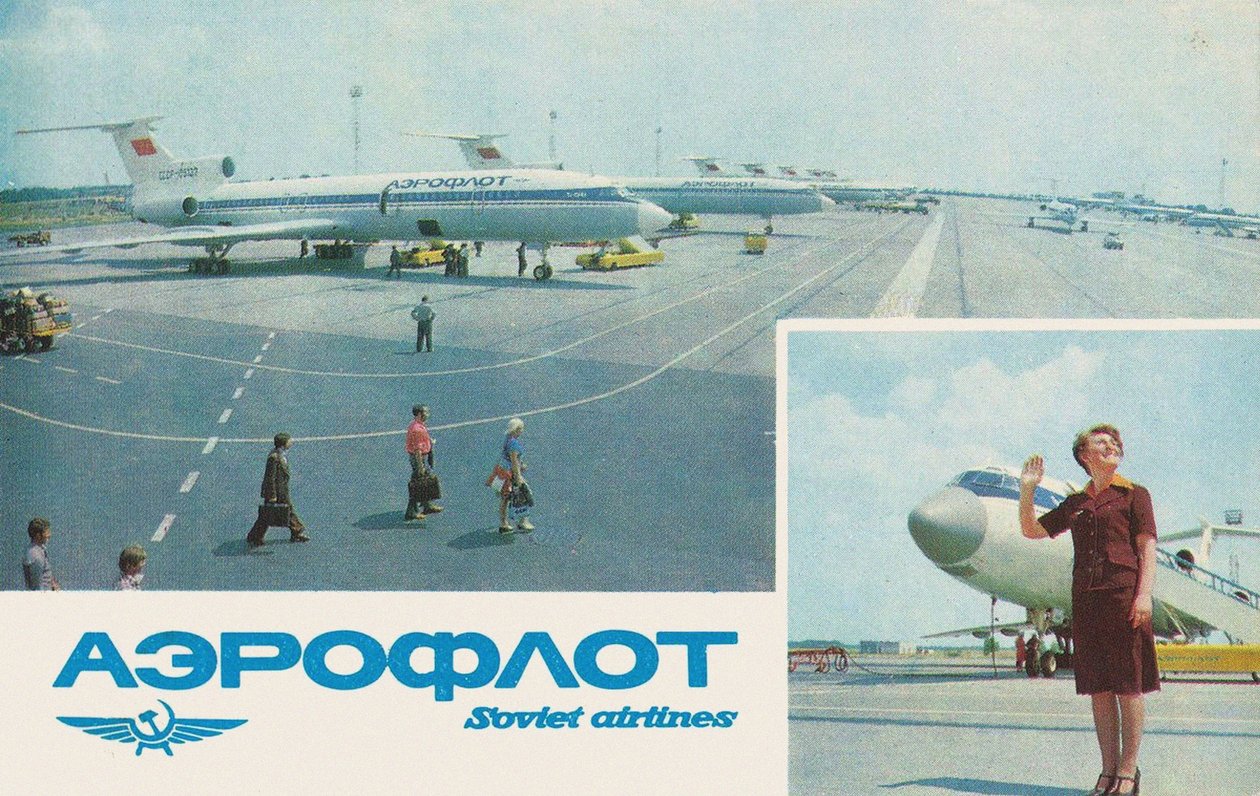 Plakát Aeroflotu od Unbekannt
