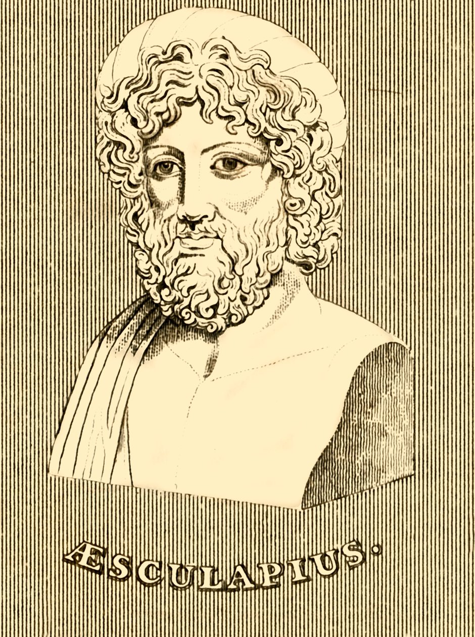 Aesculapius, 1830. od Unbekannt