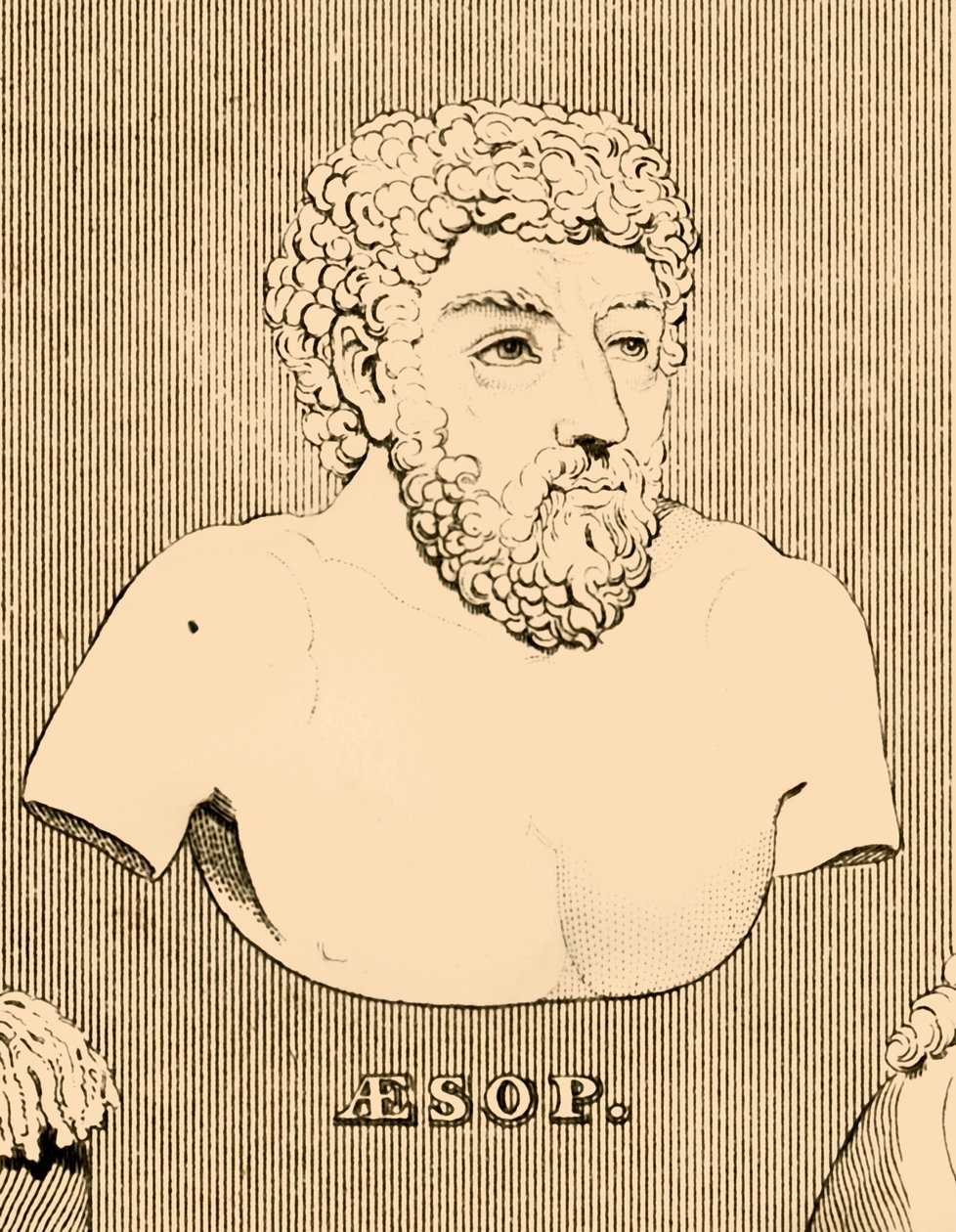 Ezop, c620-564 př.nl, 1830. od Unbekannt