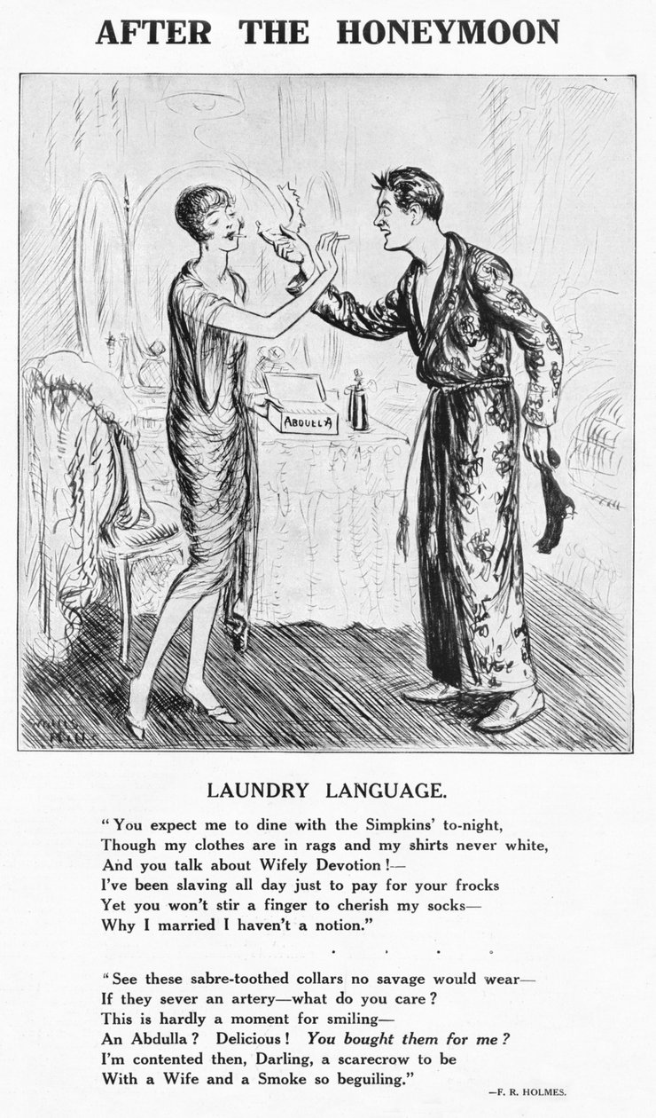 Po líbánkách - Praní zavazadel, 1927 od Unbekannt