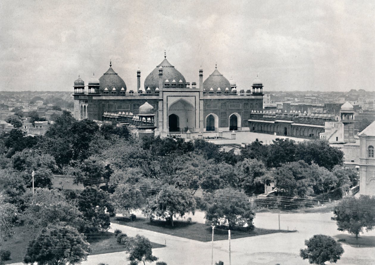 Agra. Jumma Musjid, c1910. od Unbekannt