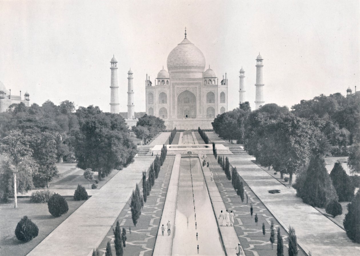 Agra. Taj Mahal, c1920. od Unbekannt