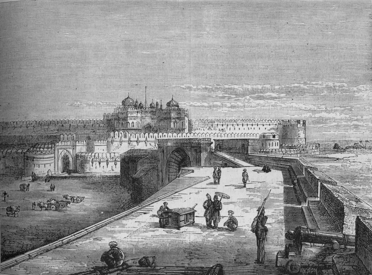 Agra, c1880 od Unbekannt
