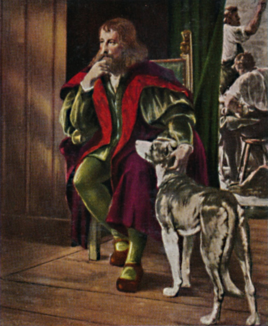 Albrecht Dürer 1471-1528. - Gemälde von Gros, 1934. od Unbekannt