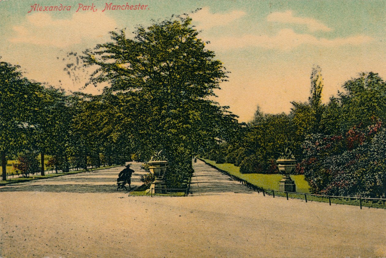 Alexandra Park, Manchester, c1905 od Unbekannt