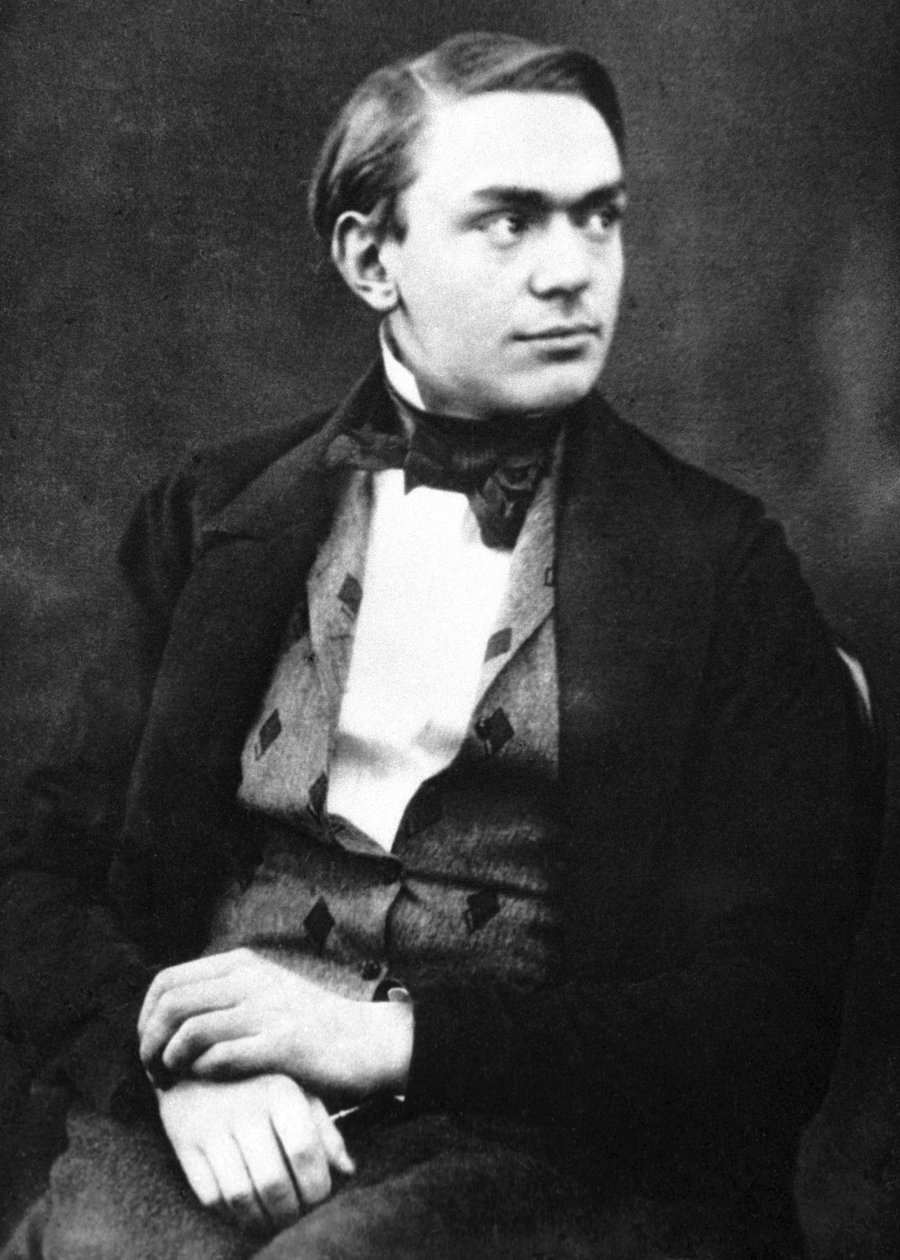 Alfred Nobel 18331896, 20 let od Unbekannt