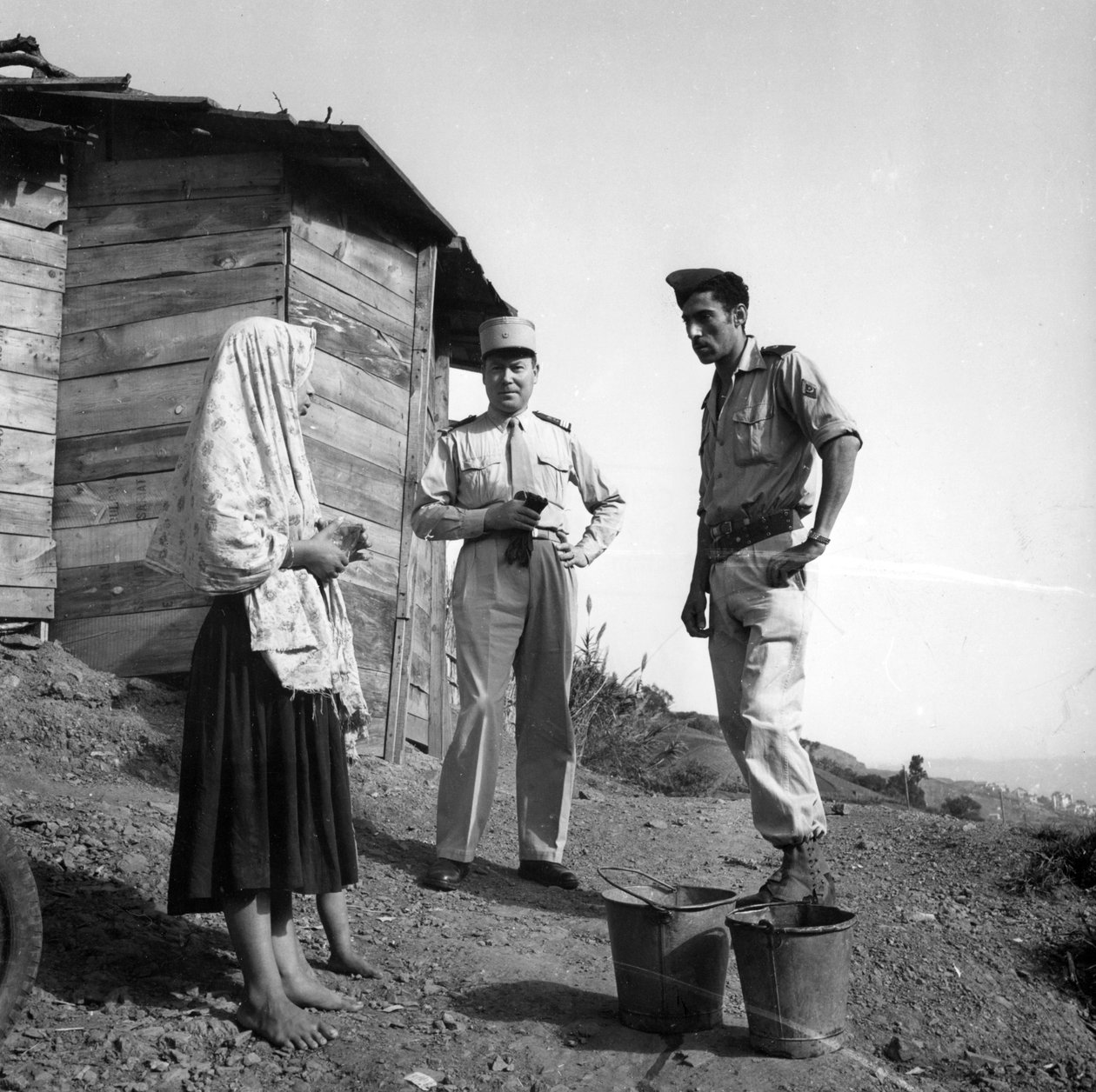Alžírsko, 1957 od Unbekannt