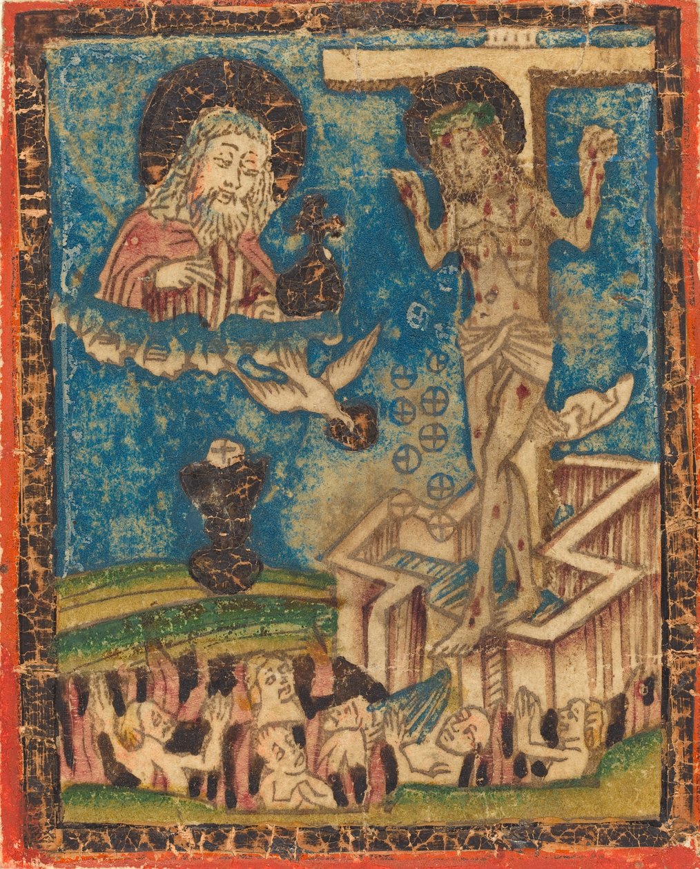 Alegorie eucharistie, 14701490. od Unbekannt