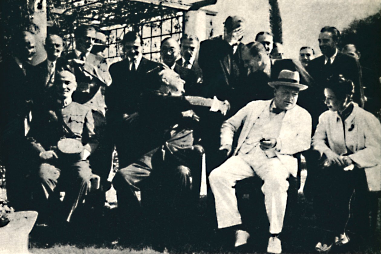 Konference spojeneckých vůdců v Káhiře, listopad 1943, 1945. od Unbekannt