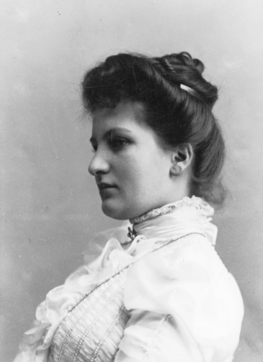 Alma Schindler, rakouská socialistka a skladatelka, c1900 od Unbekannt