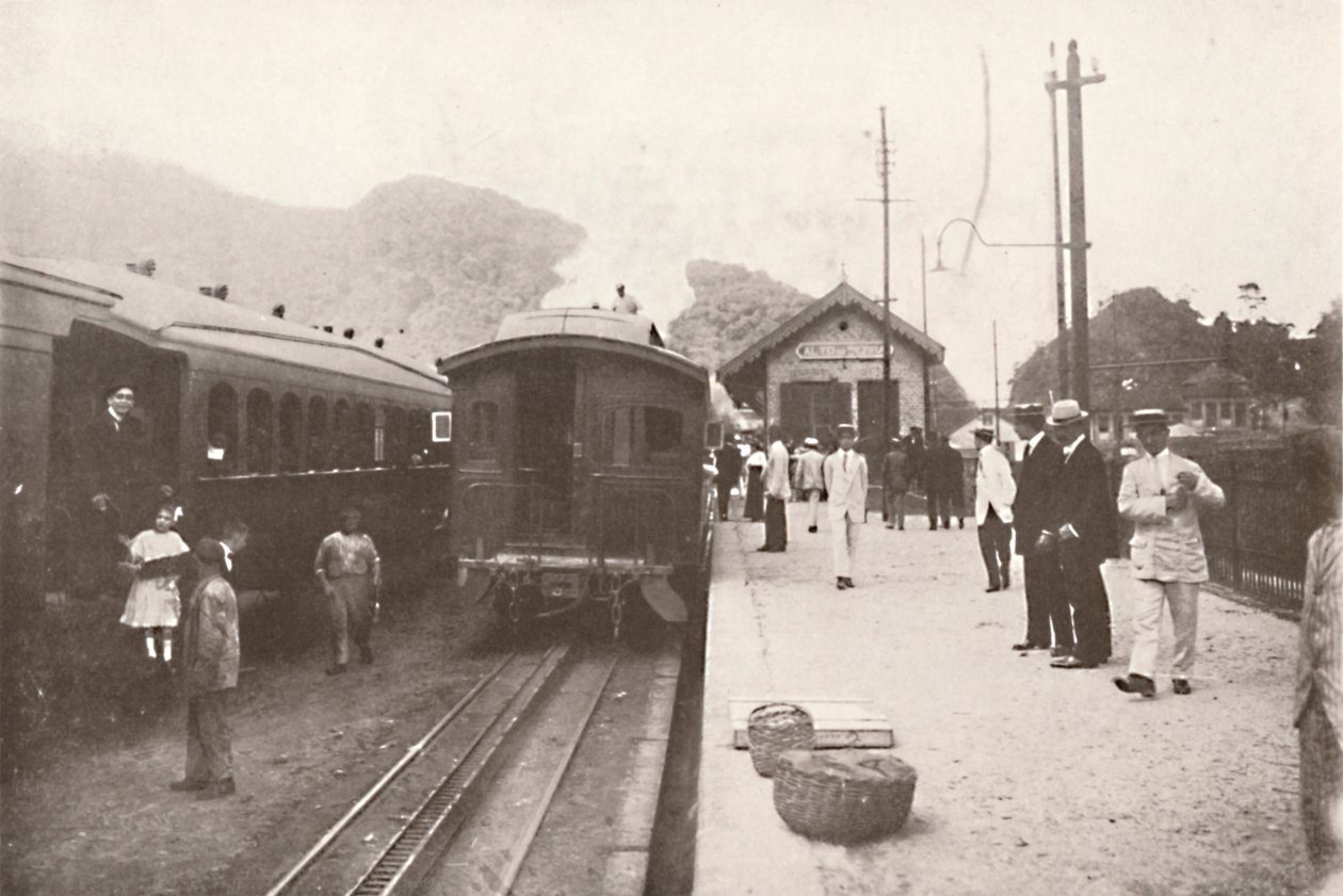 Alto da Serra: Železnice Petropolis - Leopoldina, 1914 od Unbekannt