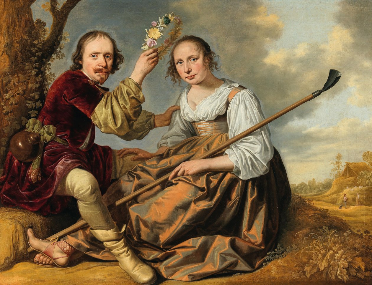 Amaryllis a Mirtillo, 1640. od Unbekannt