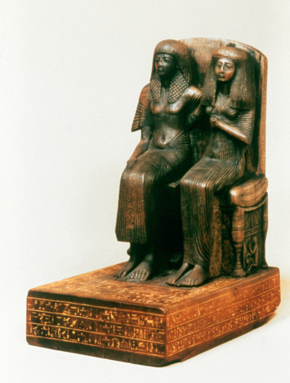Amenemope a žena, Egypt, 19. dynastie od Unbekannt