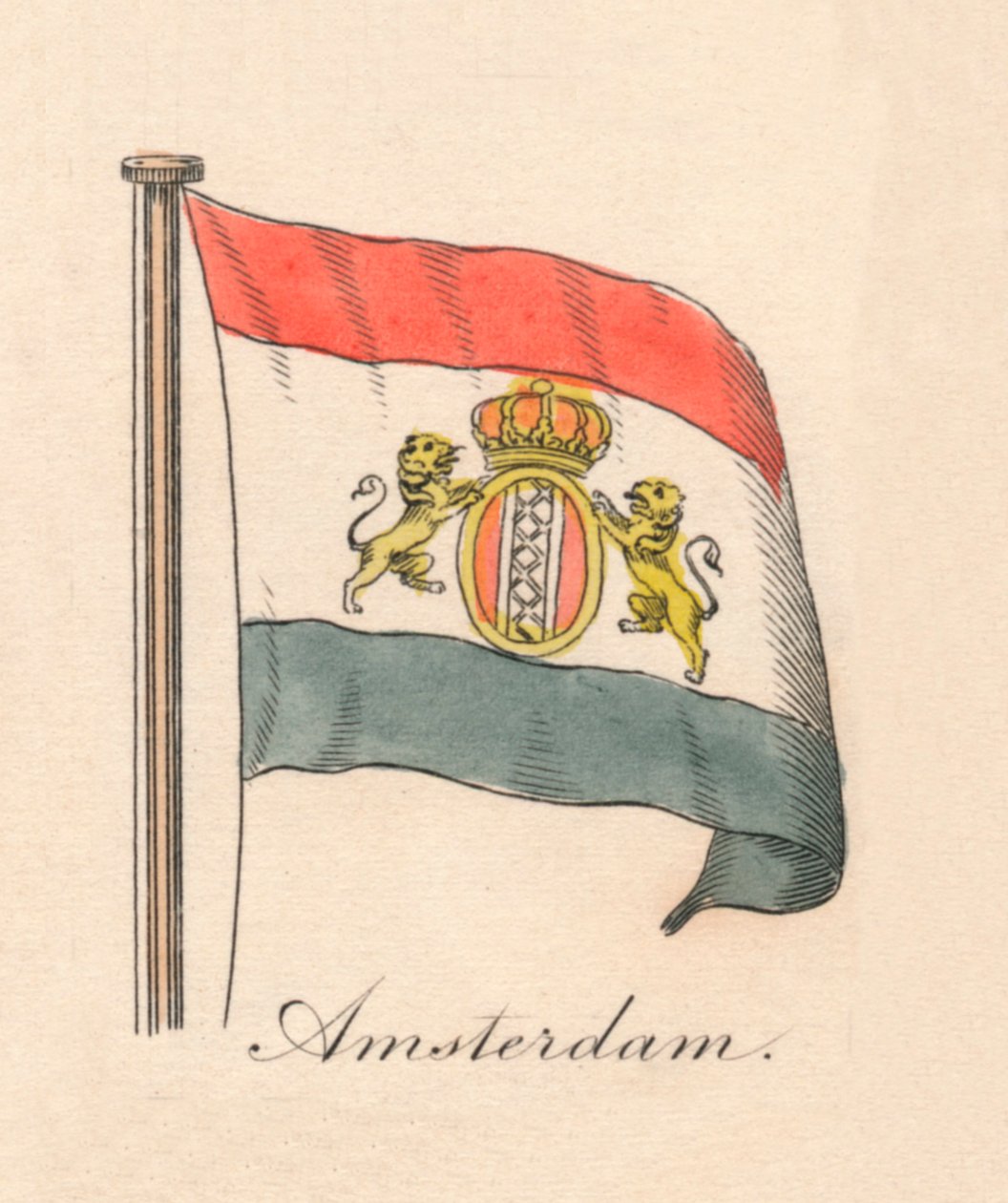 Amsterdam, 1838 od Unbekannt
