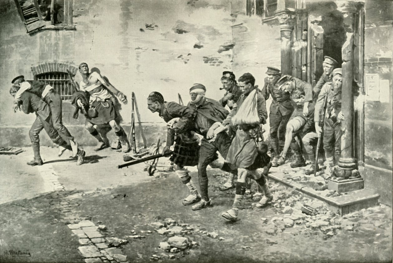 Incident na ústupu z Mons, 1919. od Unbekannt