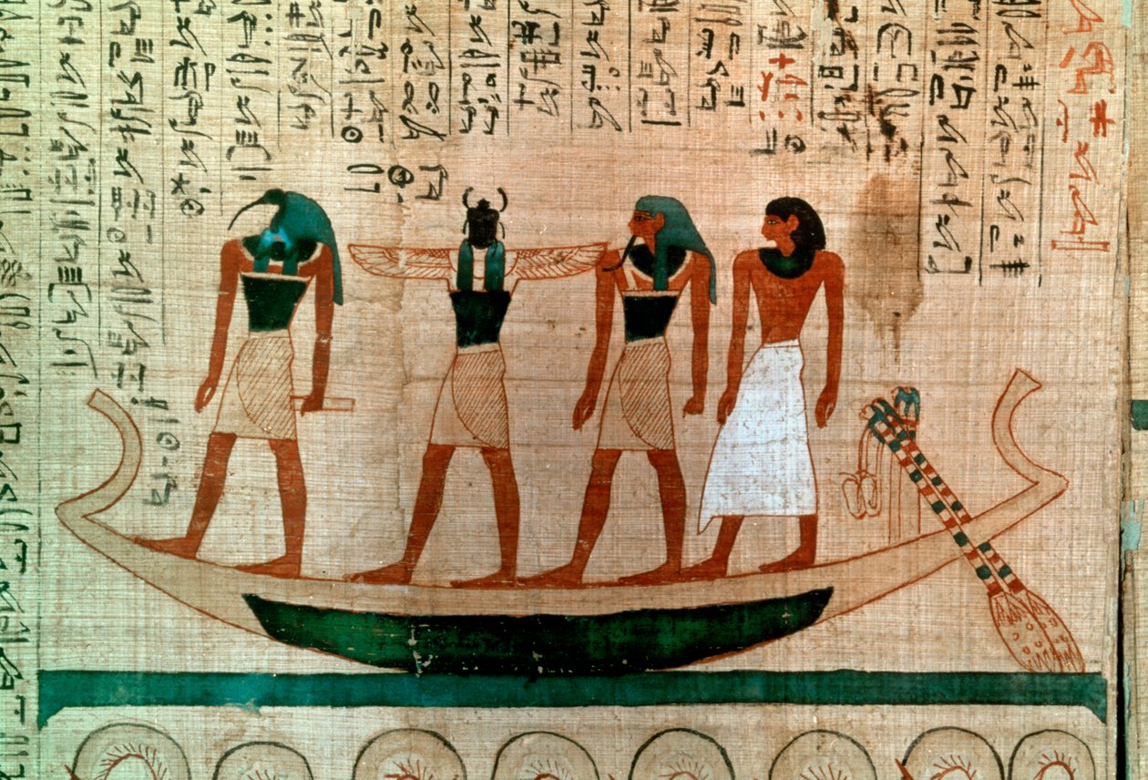 Staroegyptský papyrus, 11.-10. století před naším letopočtem od Unbekannt