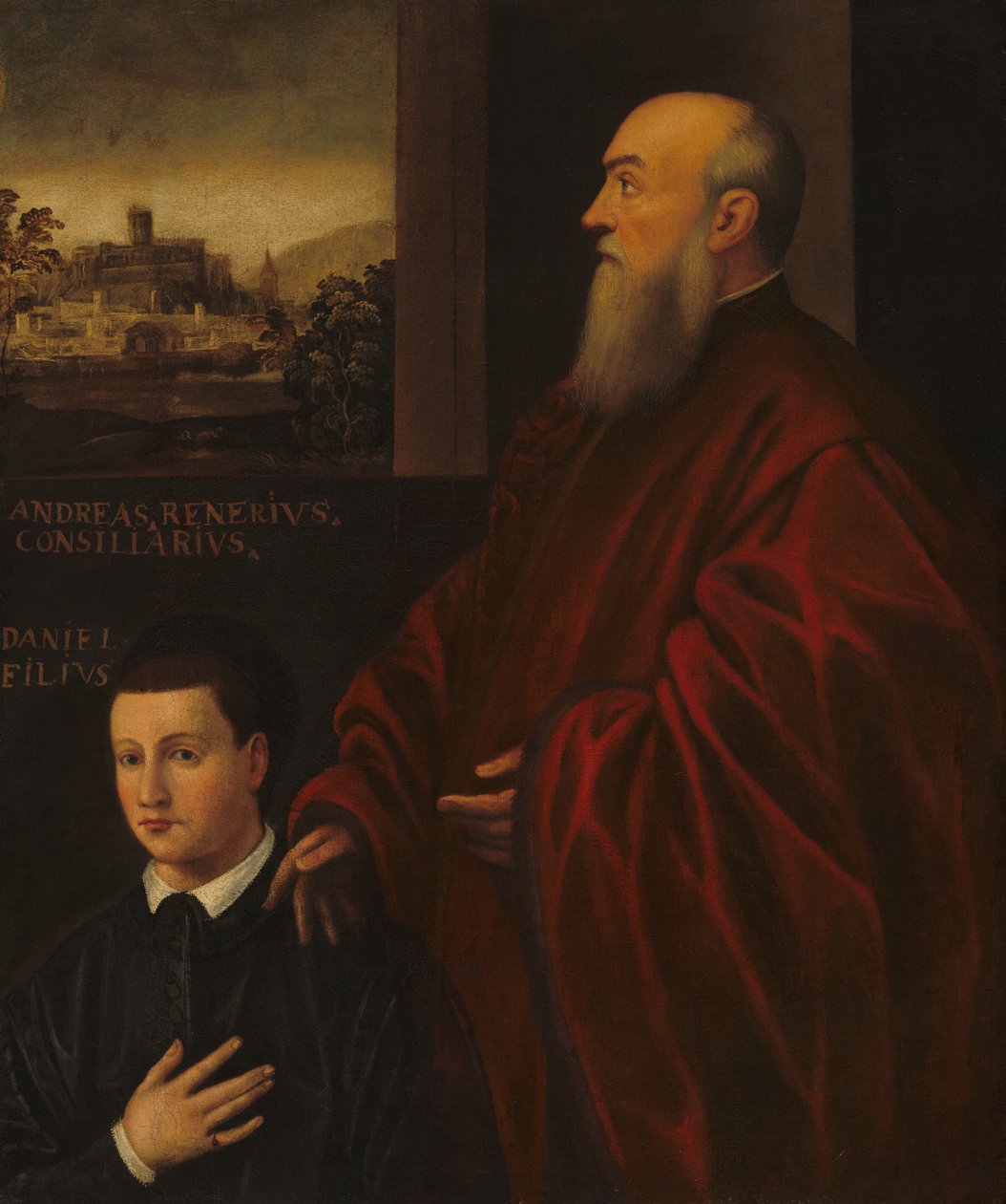 Andrea Renier a jeho syn Daniele, c. 15601566. od Unbekannt