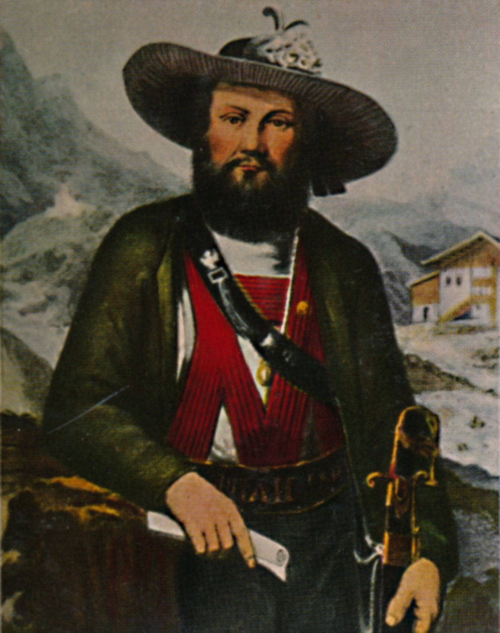 Andreas Hofer 1767-1810. - Obraz od Blasse, 1934. od Unbekannt
