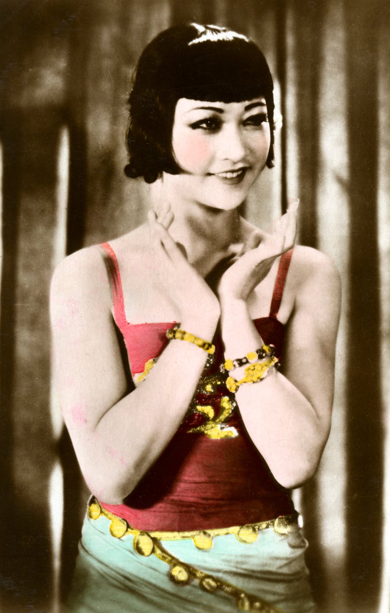 Anna May Wong 1905-1961, čínsko-americká herečka, 20. století od Unbekannt