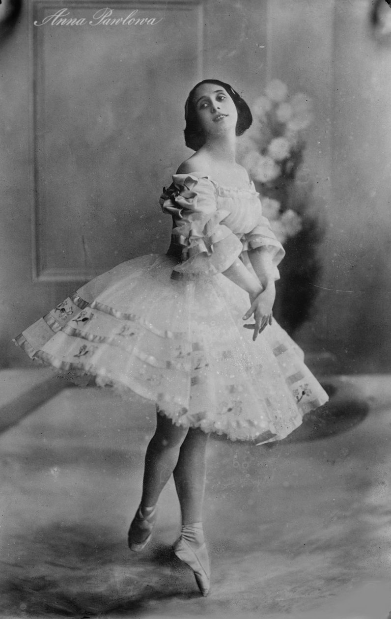 Anna Pavlova, ruská baletka, 1910 od Unbekannt