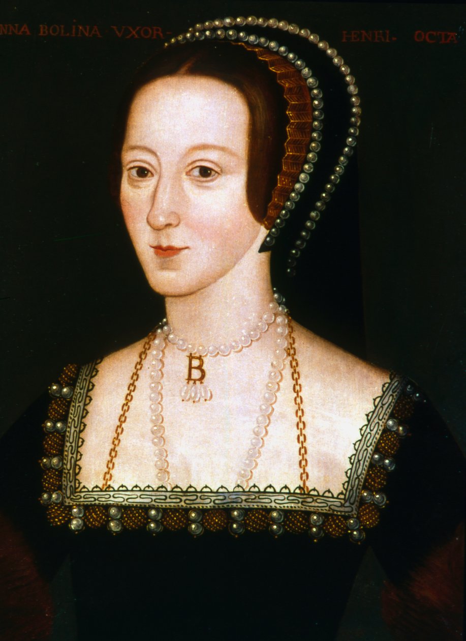 Anne Boleyn, druhá manželka Jindřicha VIII., c1520-1536 od Unbekannt