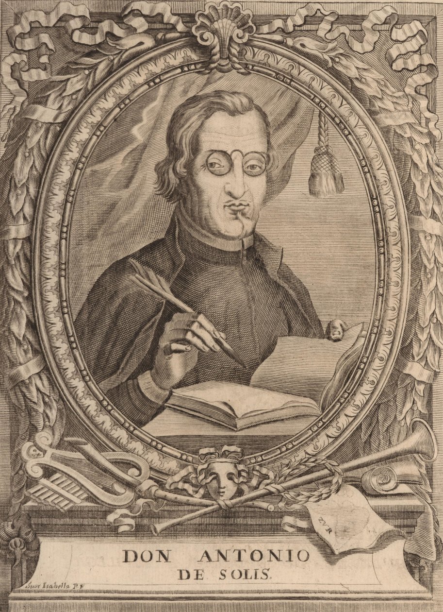 Antonio de Solis y Ribadeneyra 1610-1686. od Unbekannt