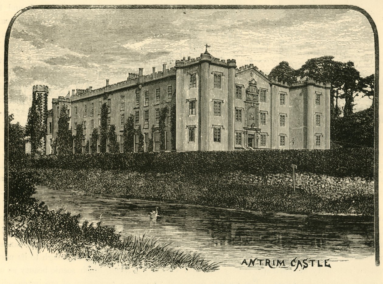 Zámek Antrim, 1898. od Unbekannt