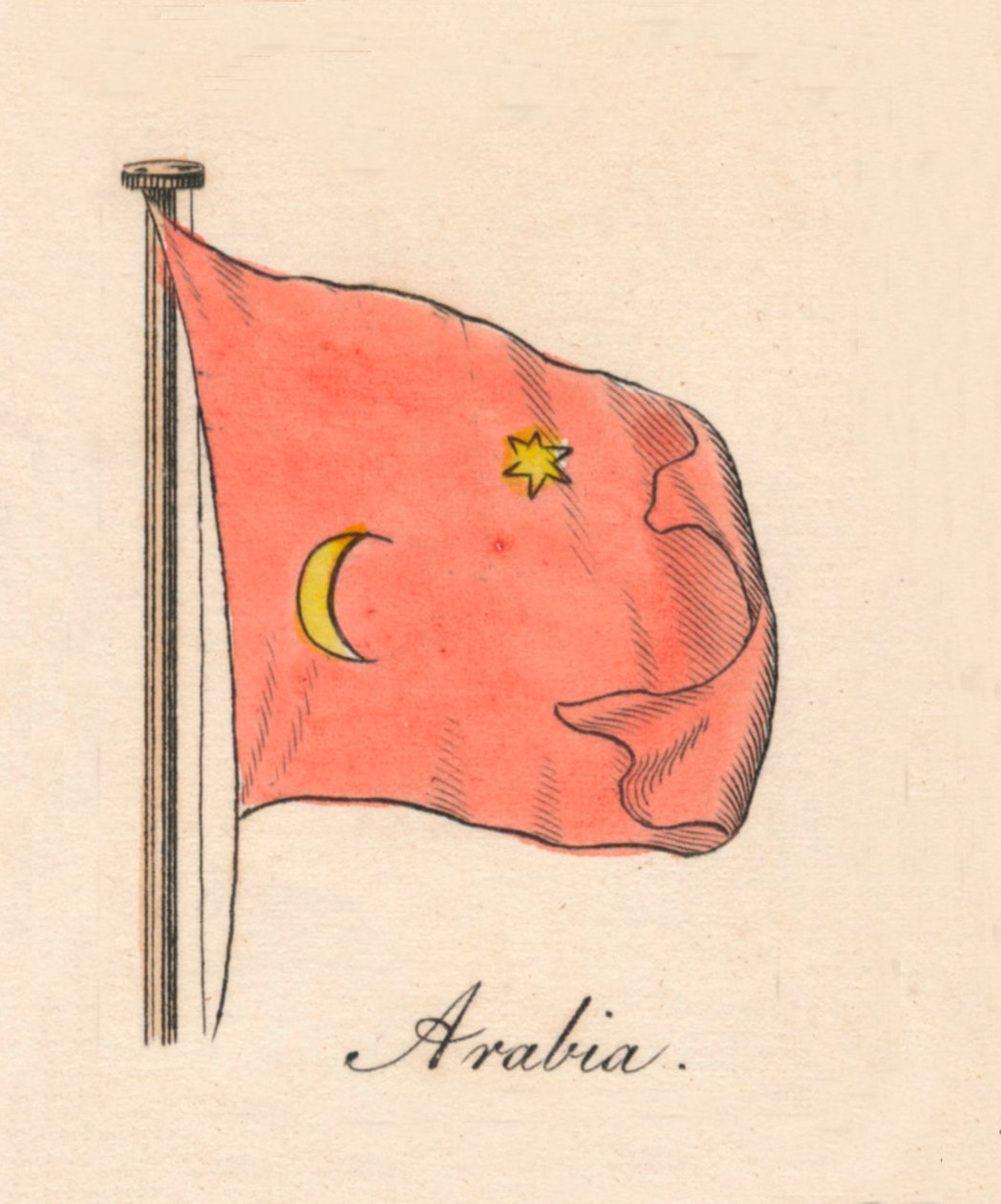 Arábie, 1838 od Unbekannt