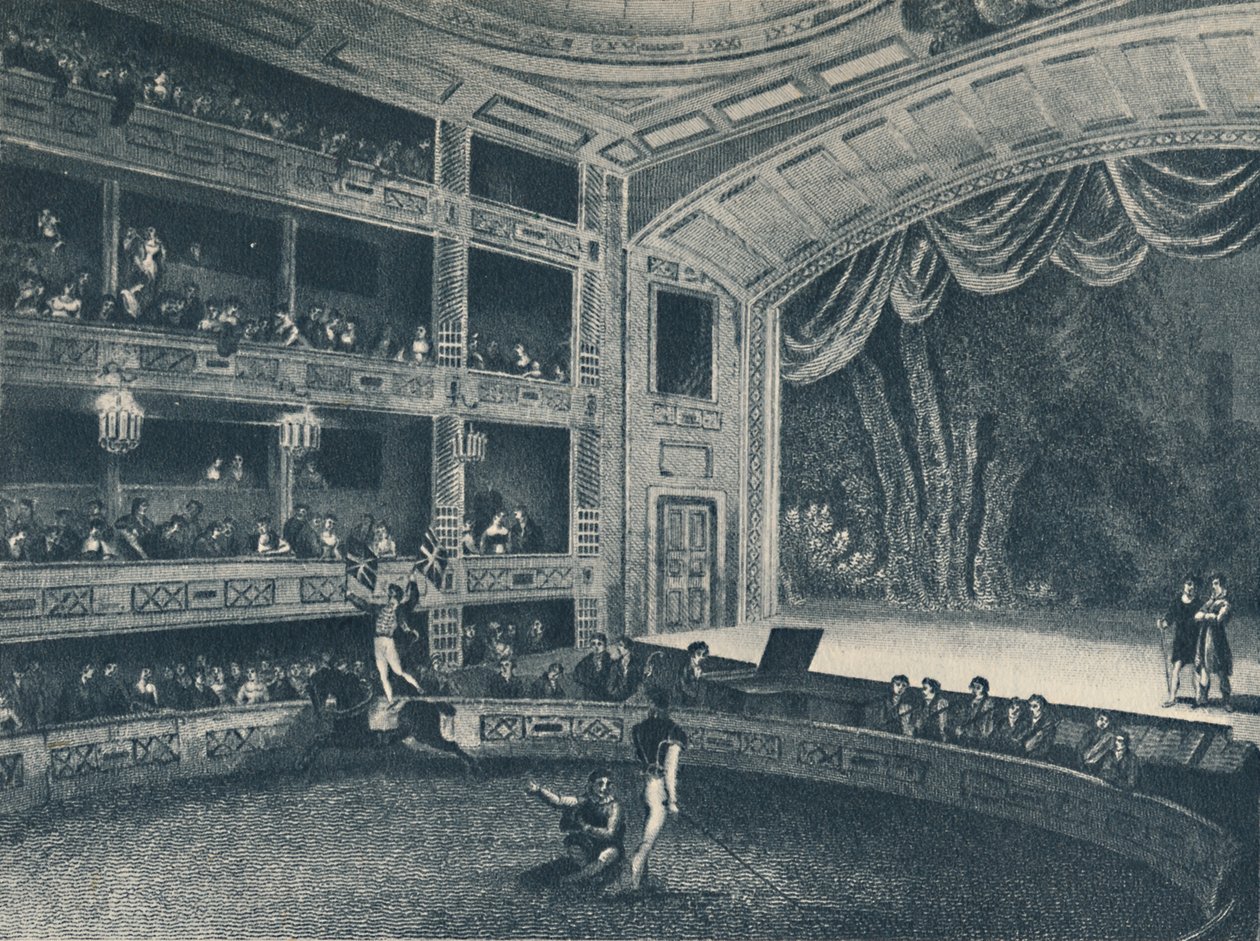 Arena of Astleys Amphitheatre, Westminster Bridge Road, 1942 od Unbekannt