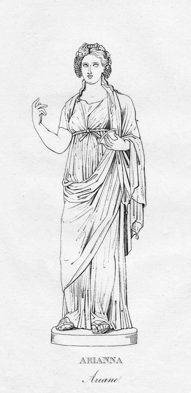 Arianna Ariane, c1850 od Unbekannt