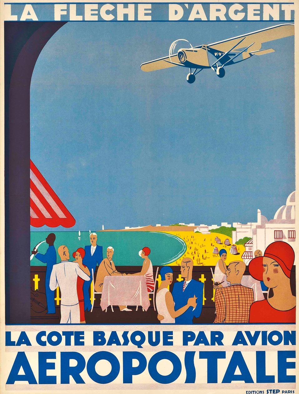 Aeropostale. Baskické pobřeží, cca 1928-1930. od Unbekannt
