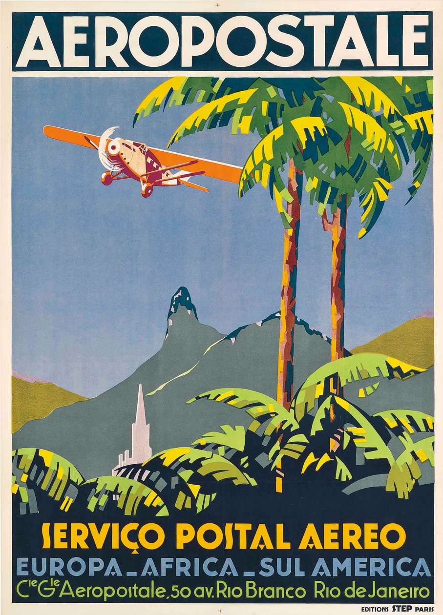 Aeropostale. Rio de Janeiro, asi 1928-1930. od Unbekannt