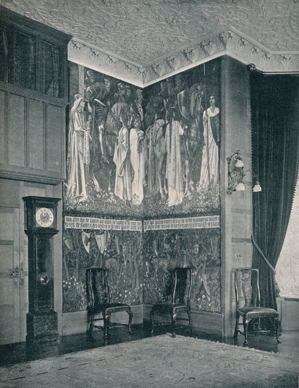 Arras Tapestry ve Stanmore Hall, 1898-9 od Unbekannt