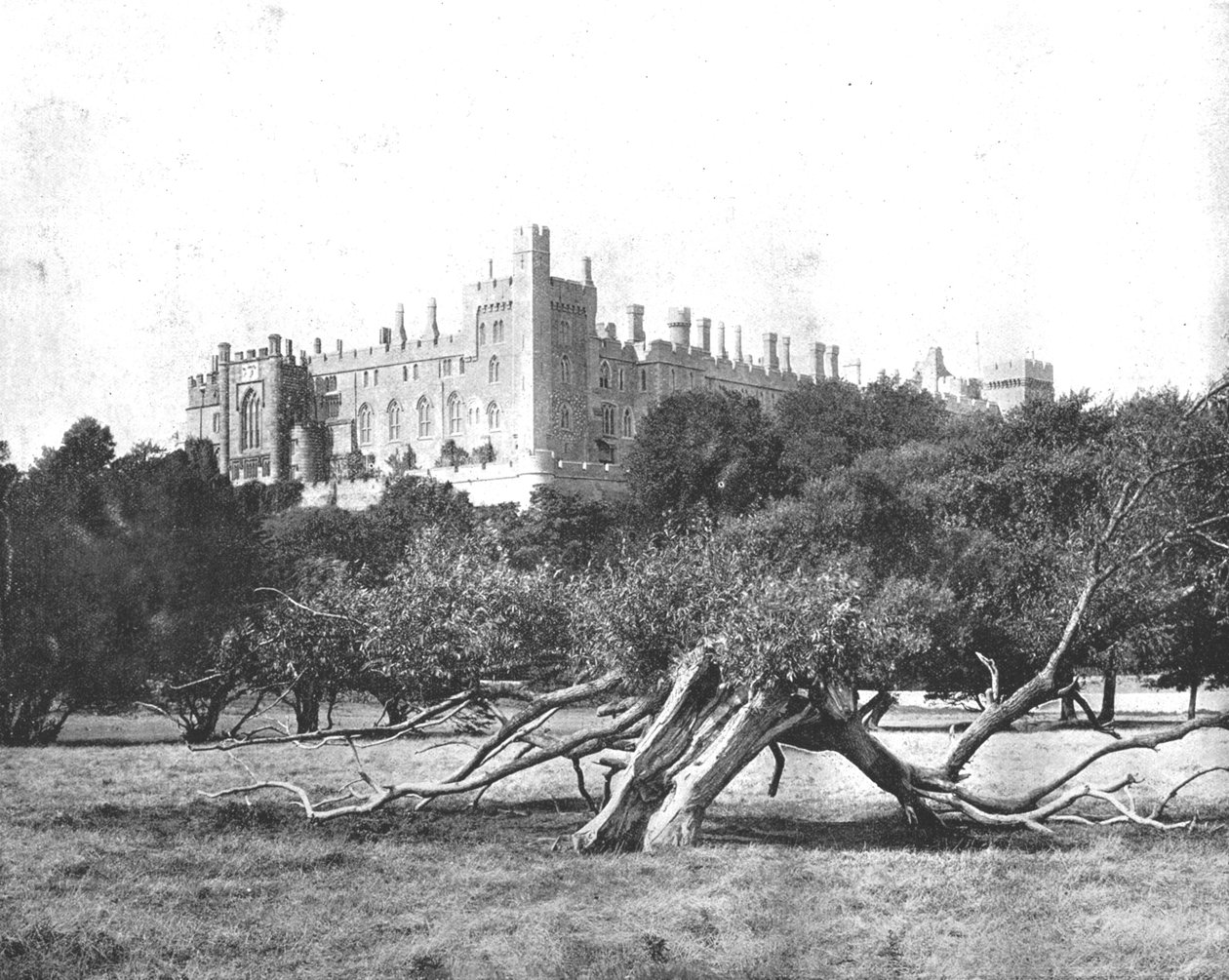 Zámek Arundel, Sussex, 1894. od Unbekannt