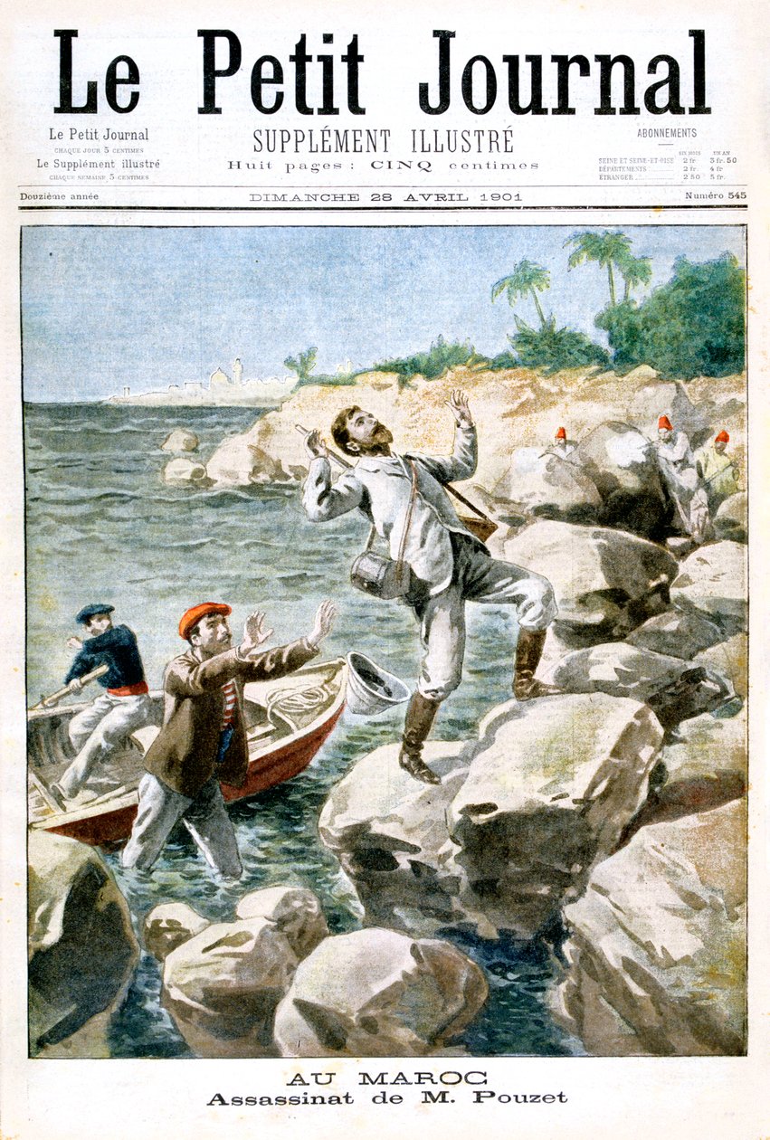 Atentát na M. Pouzeta, 1901 od Unbekannt
