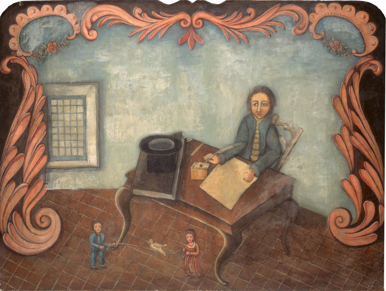 U psacího stolu c. 1790. od Unbekannt