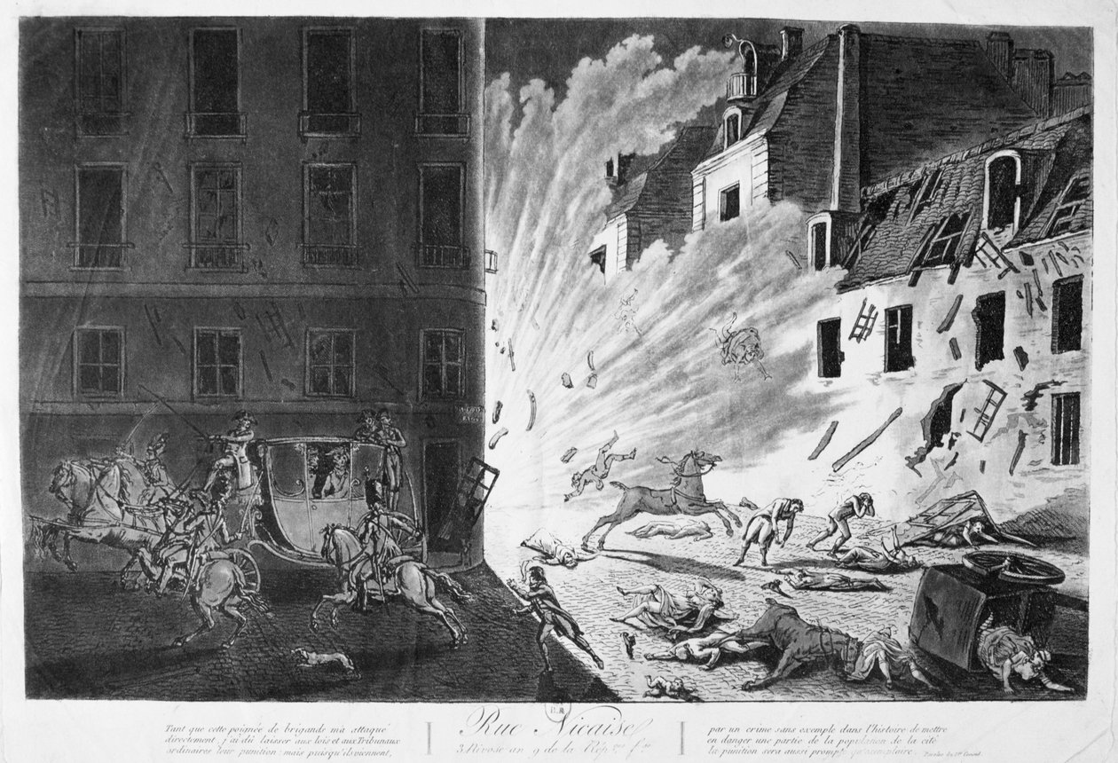Pokus o atentát na Napoleona, 24. prosince 1800 od Unbekannt