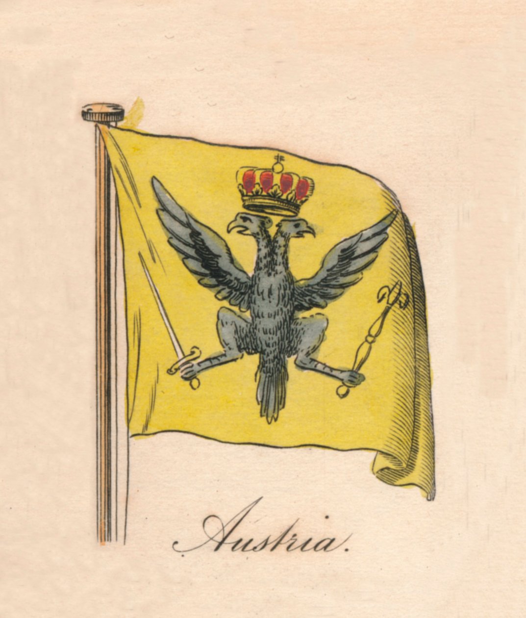 Rakousko, 1838 od Unbekannt
