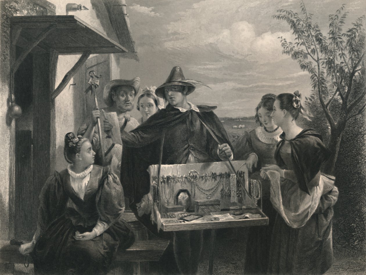 Autolycus The Winters Tale, c1870 od Unbekannt