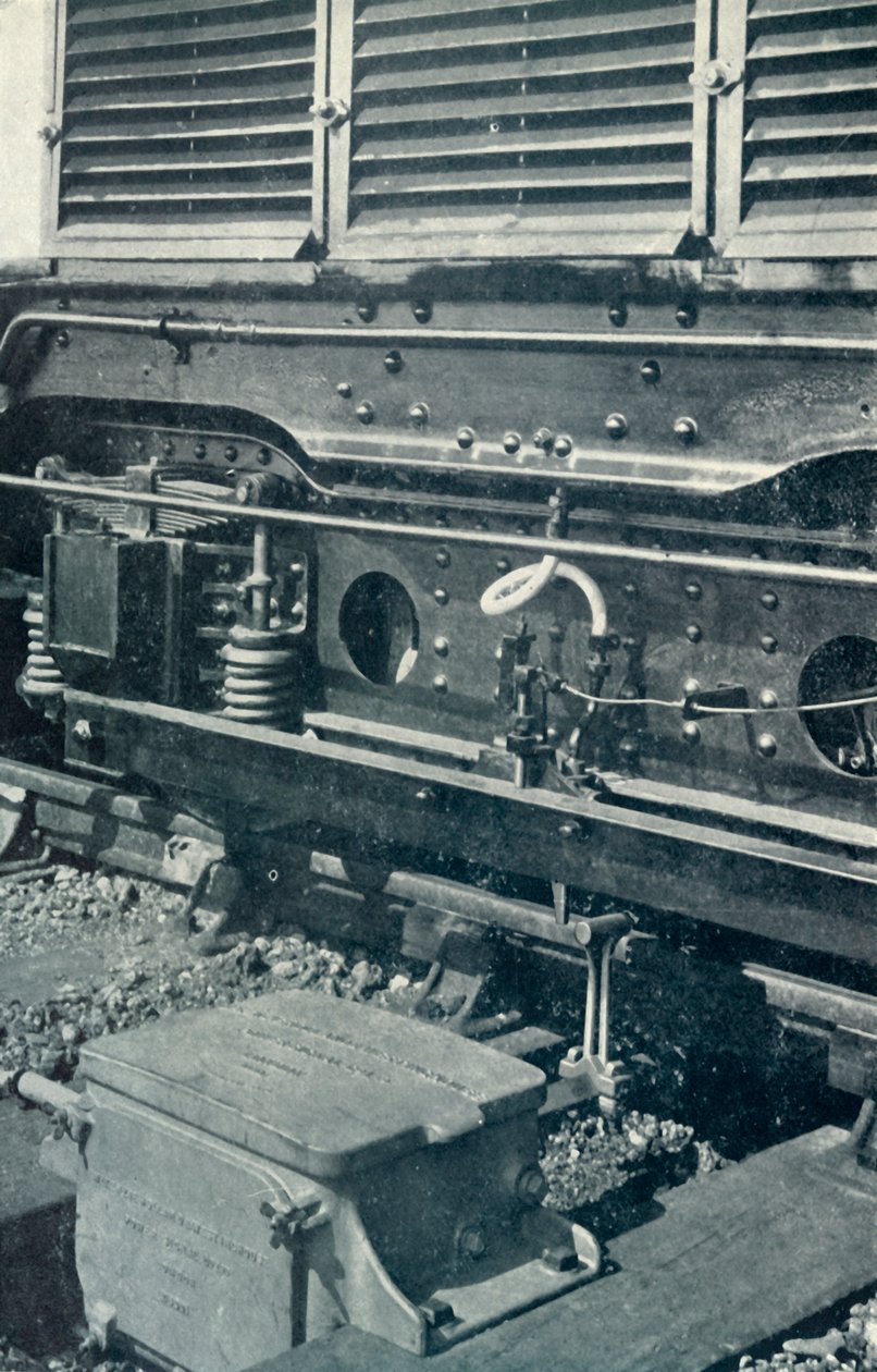Automatická vlaková zastávka, 1922. od Unbekannt