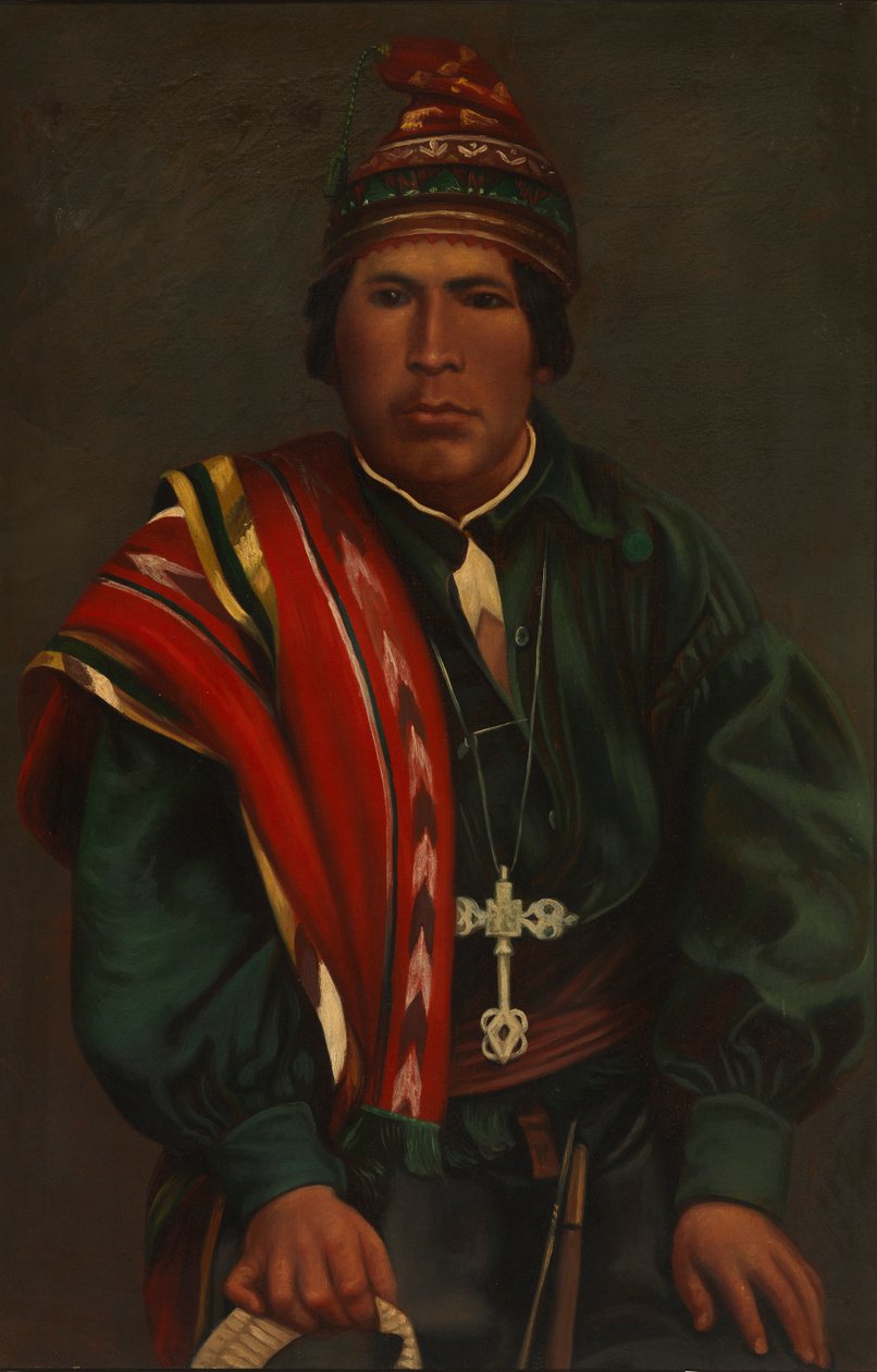 Aymarský doktor, ca. 1890-1892. od Unbekannt