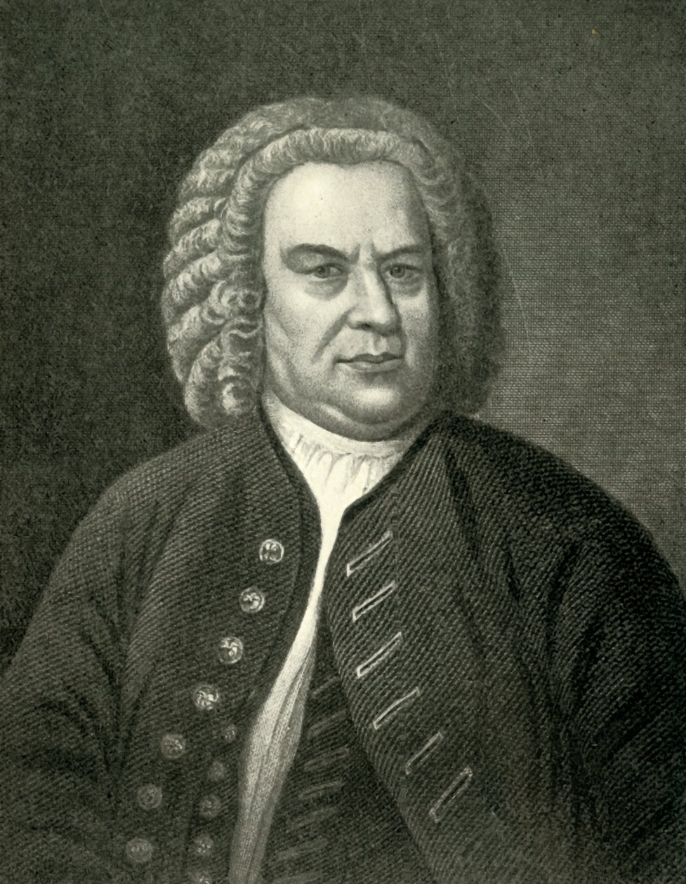 Bach, c1746, 1907. od Unbekannt